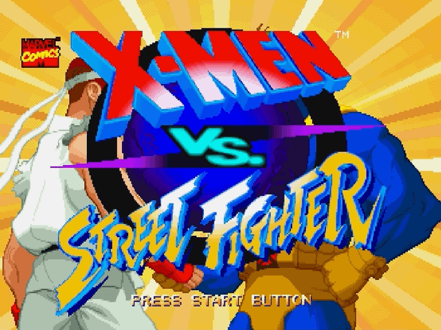 X-Men vs. Street Fighter [4MB RAM Cart] screenshot 3 for Sega Saturn